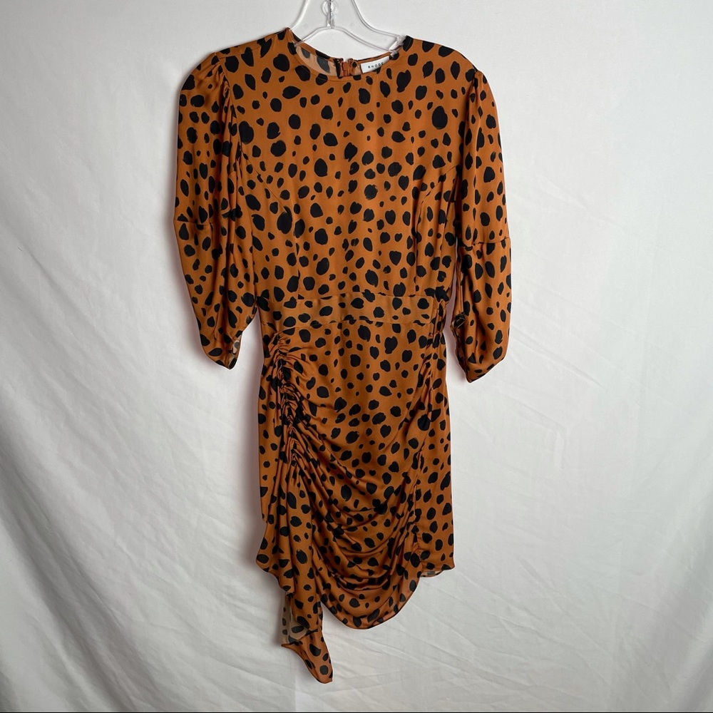 NWT rhode pia dress in cheetah - Picture 6 of 7